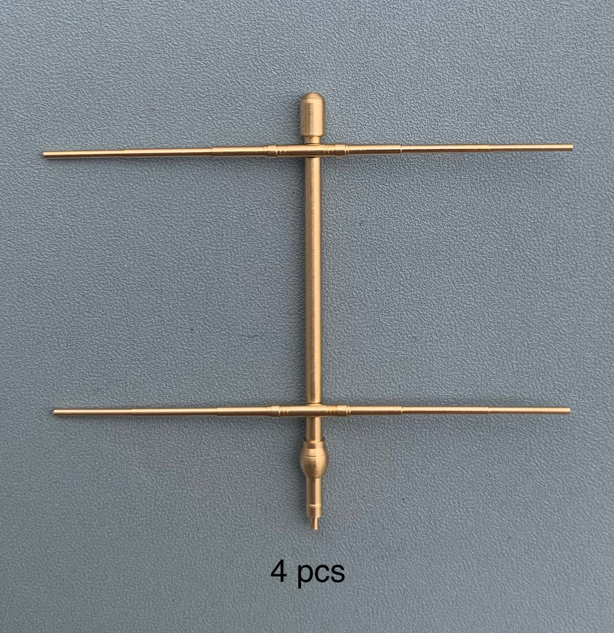 Dornier Do-335B-6, dipols for SN2 radar – 12 brass parts (designed to be used with Hong Kong Models kits)