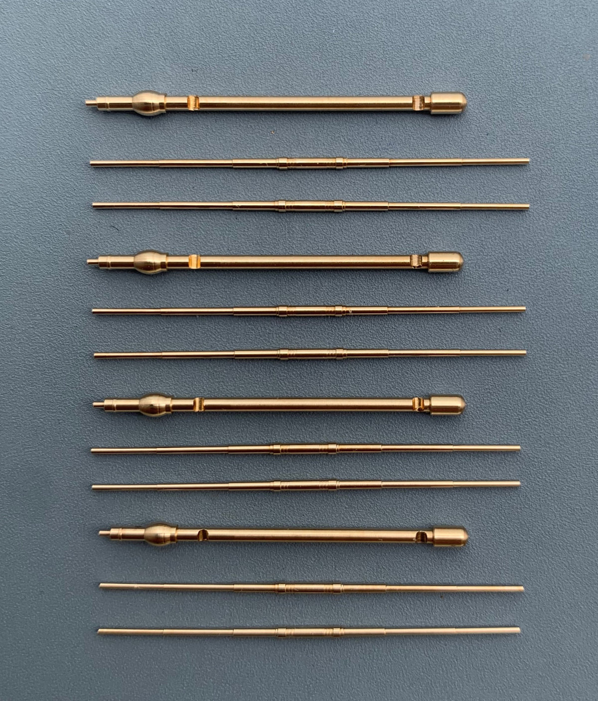 Dornier Do-335B-6, dipols for SN2 radar – 12 brass parts (designed to be used with Hong Kong Models kits)
