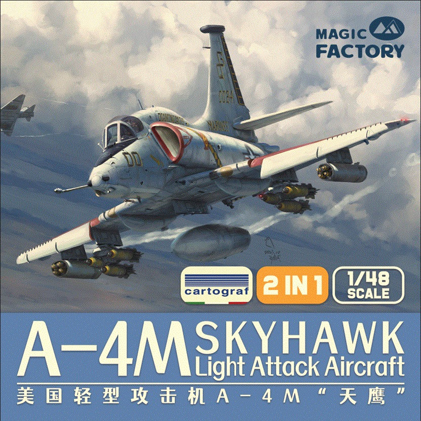 Magic Factory 1/48 A-4M Skyhawk Light Attack Aircraft 5002