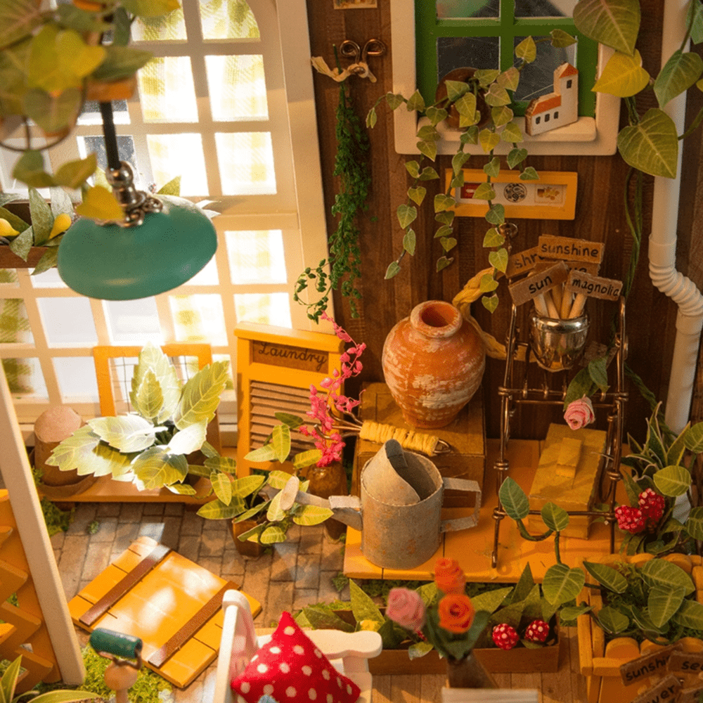 Rolife Miller'S Flower House Dg108