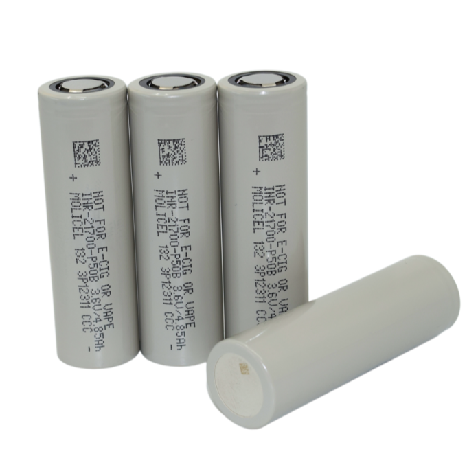 Molicel 5000mAh 3.6V INR21700-P50B Li-Ion Battery