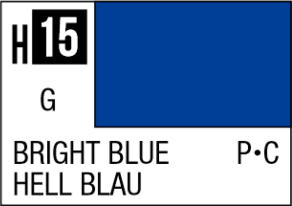 Mr Hobby Aqueous Hobby Color 10ml H-015 Bright Blue 2