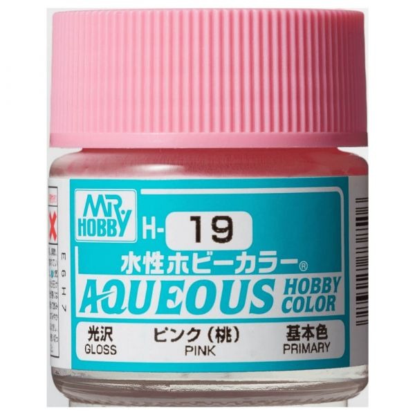 Mr Hobby Aqueous Hobby Color 10ml H-019 Pink