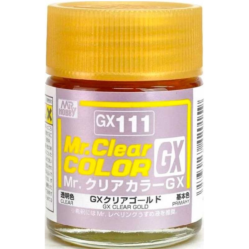 Mr Hobby Mr Clear Color GX 18ml GX-111 Clear Gold