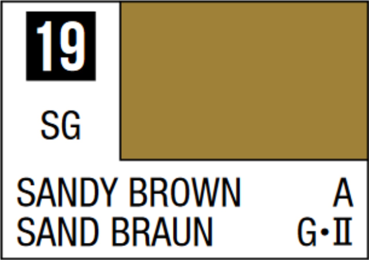 Mr Hobby Mr Color 10ml C-019 Sandy Brown