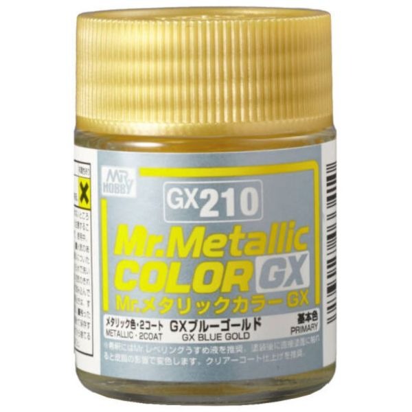 Mr Hobby Mr Metallic Color GX 18ml GX-210 Blue Gold