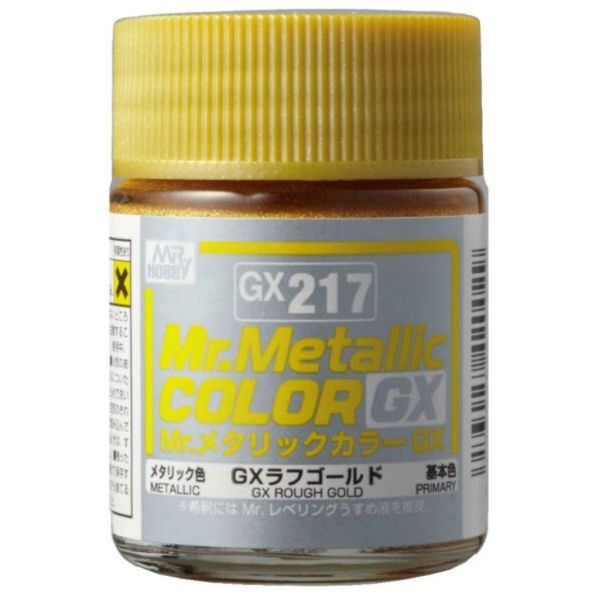 Mr Hobby Mr Metallic Color GX 18ml GX-217 Rough Gold