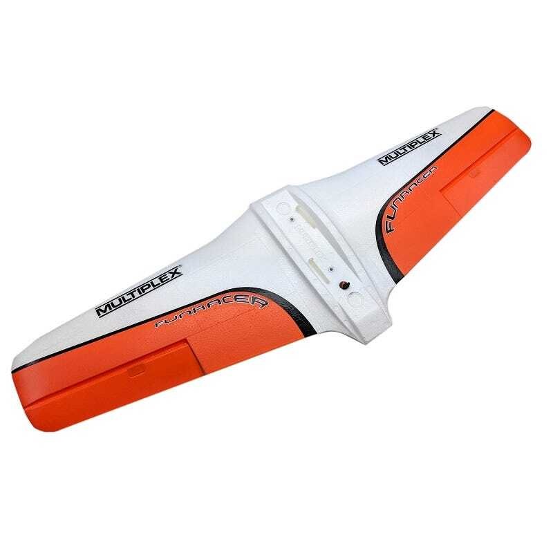 Multiplex Wing Set FunRacer orange w/o Servos MPX1-00620 - RC Aircraft Spares