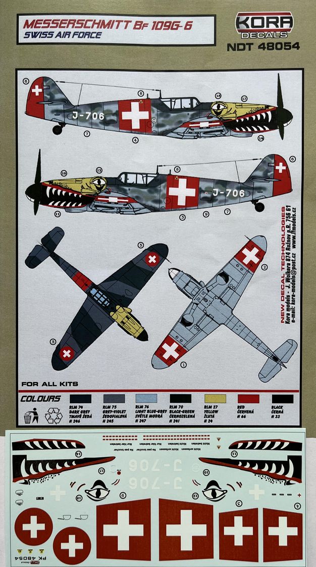 Messerschmitt Bf-109G-6 Swiss Air Force