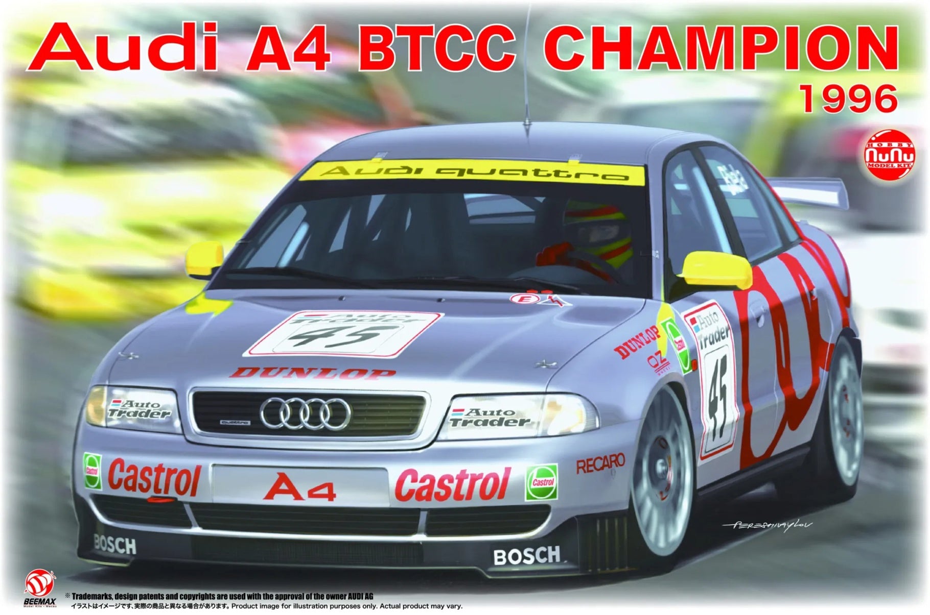 NuNu Audi A4 Bttc 1996 World Champion NU24035