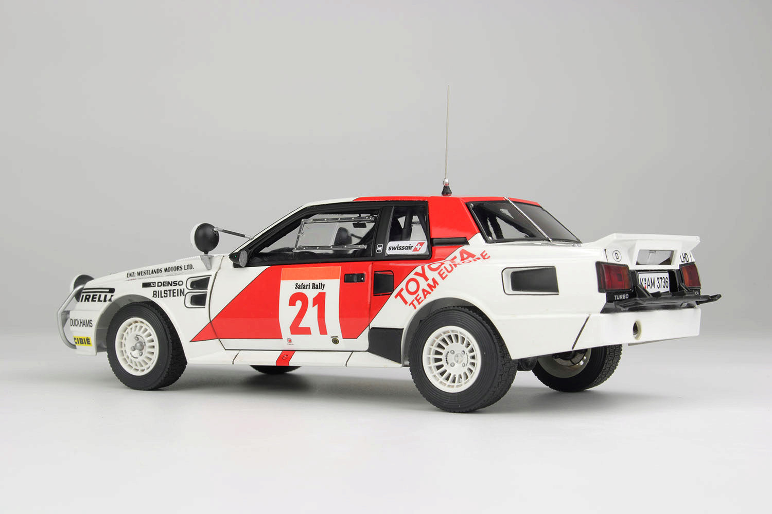Nunu 1/24 Toyota Celica Ta64 1985 Safari Rally Winner Nu24038