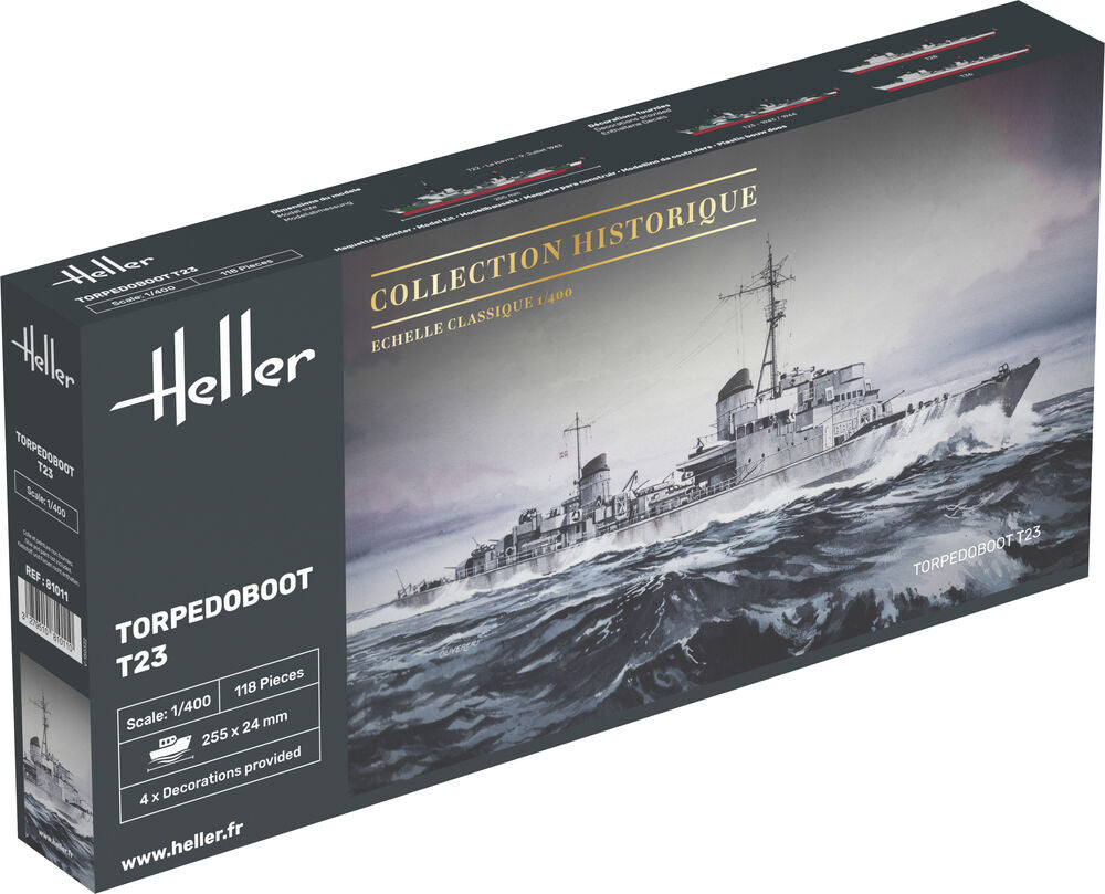 Heller 1:400 - Torpedoboot T23