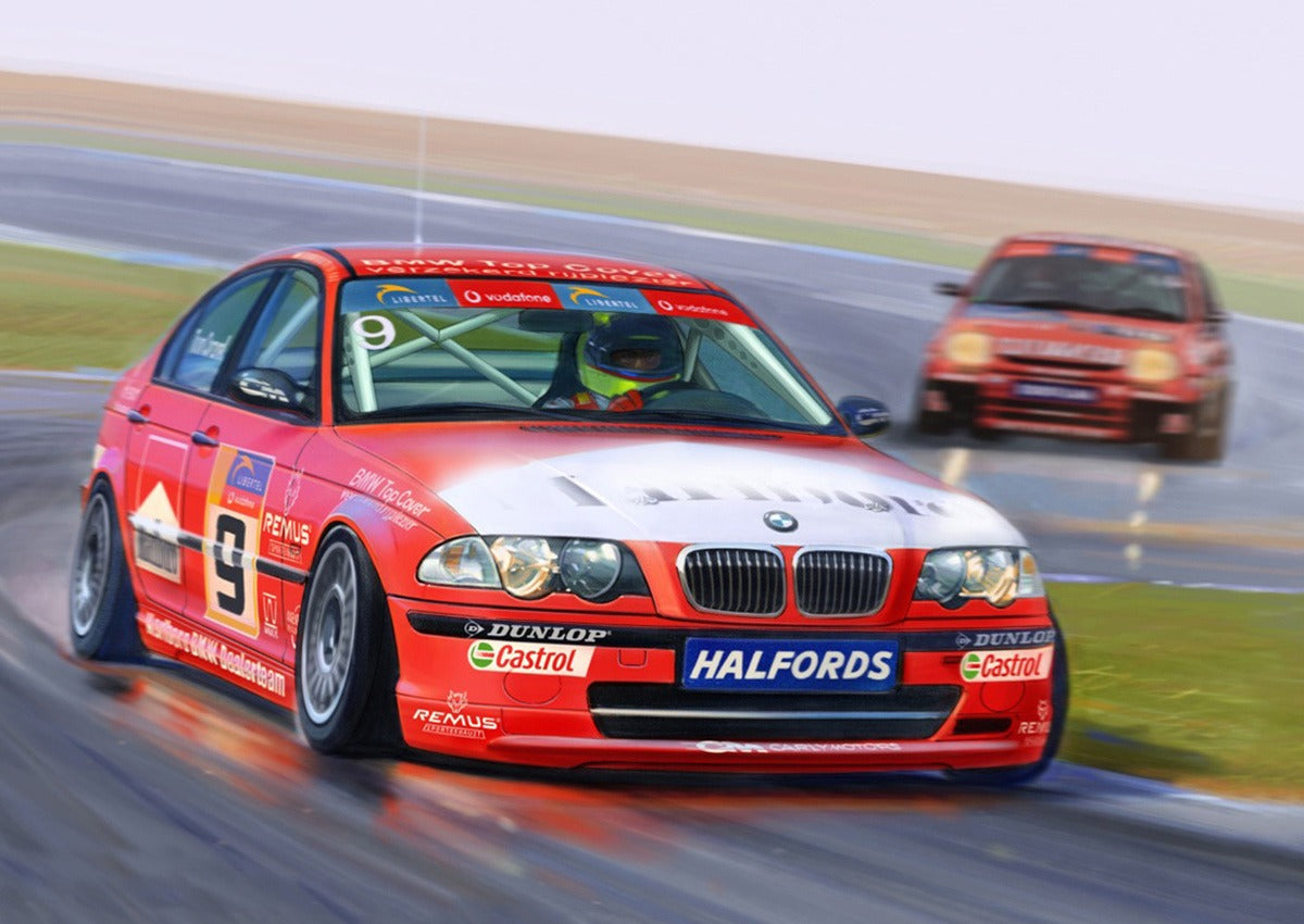Nunu 1/24 Bmw 320I E46 Touring Dtcc 2001 Winner Nu24007