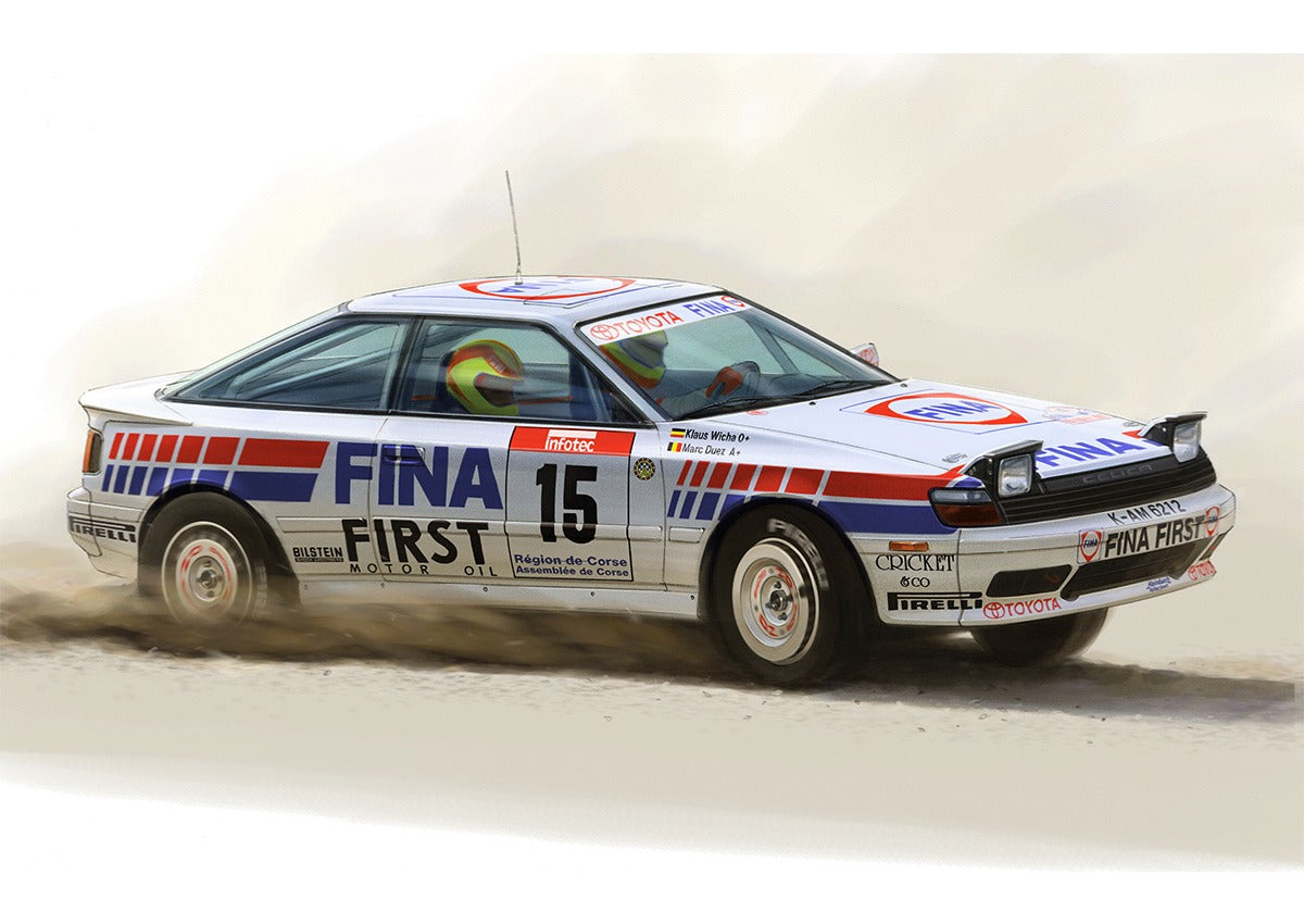 Nunu 1/24 Toyota Celica Gt4 St165 '91 Tour De Corse Ifinai Nu24015
