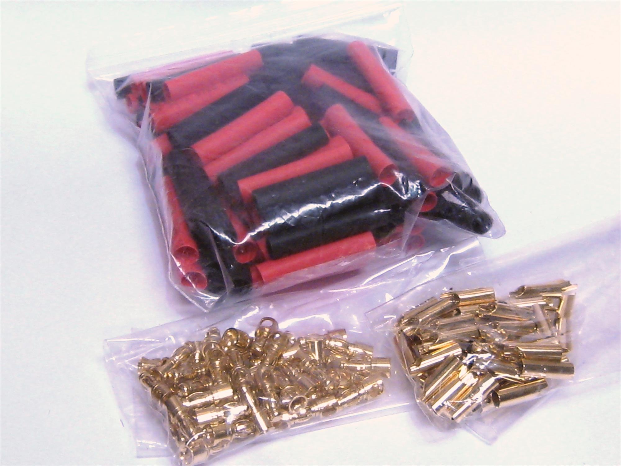 3.5mm Gold Connector Set 50prs