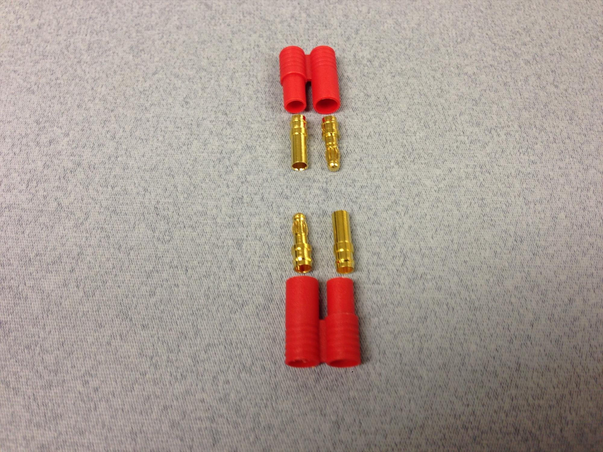 3.5mm Gold 2prs w/polarity housing