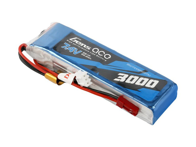 Li-Po 2S 7.4V 3000mAh Tx with BEC