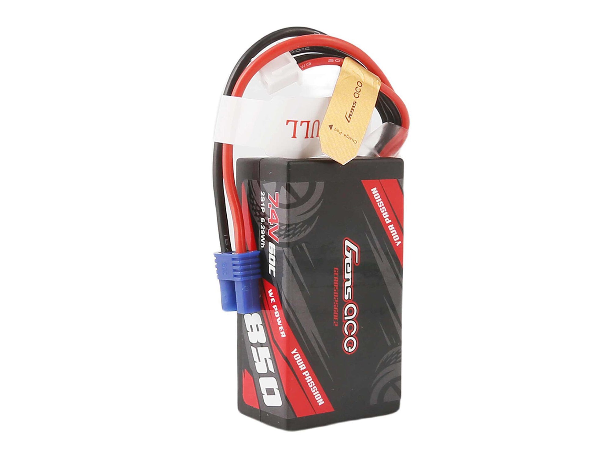 Li-Po Car 2S 7.4V 850mAh 60C with EC2