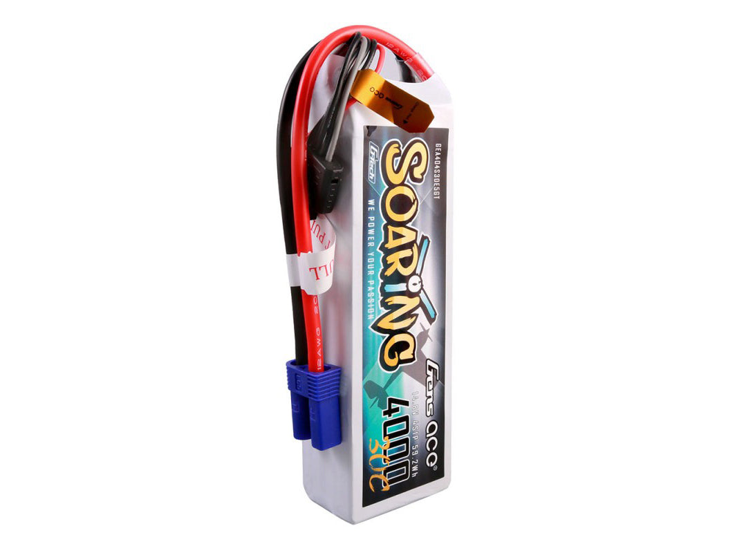Li-Po G-Tech 4S 14.8V 4000mAh 30C Soaring with EC5
