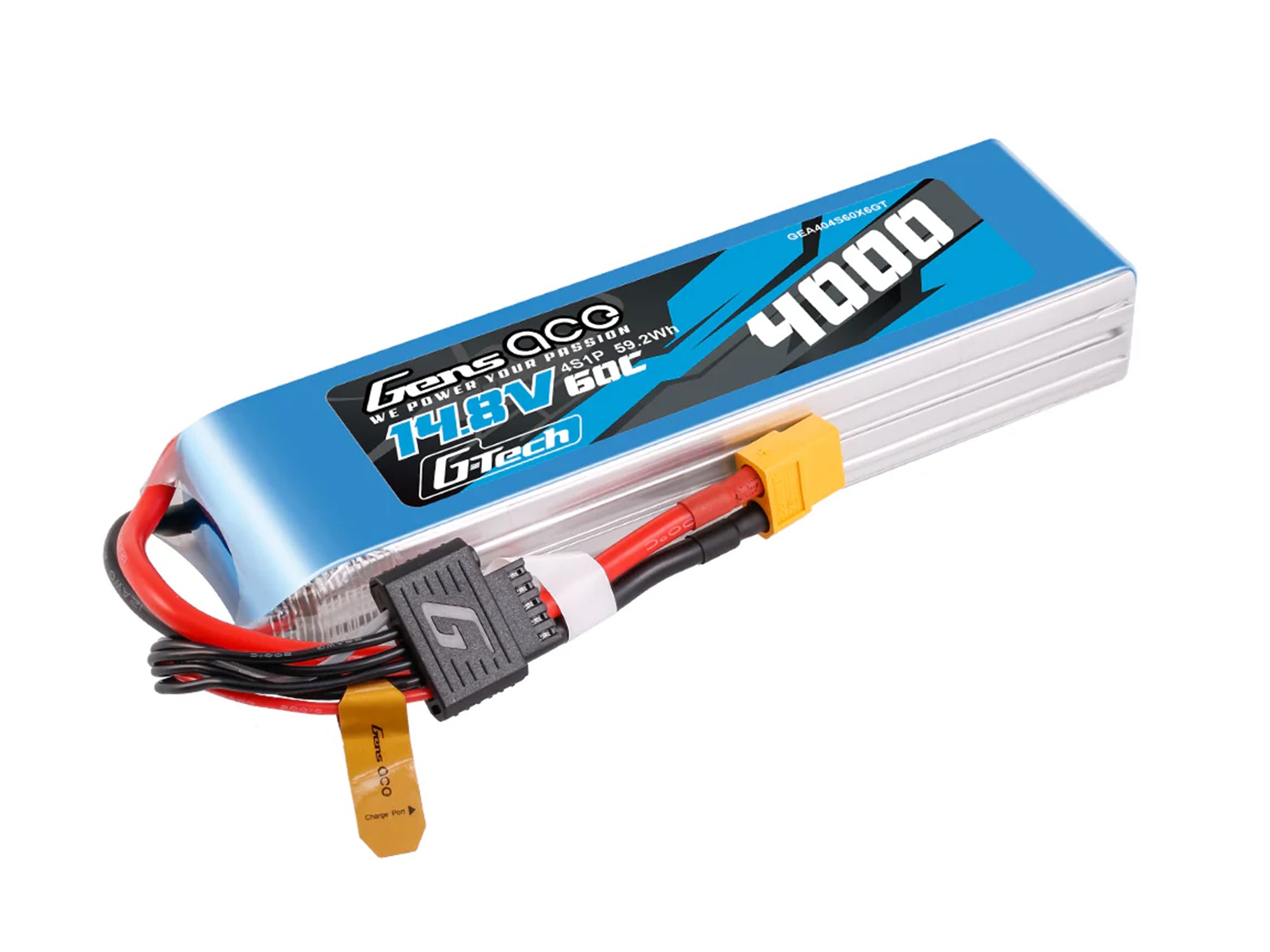 Li-Po G-Tech 4S 14.8V 4000mAh 60C with XT60