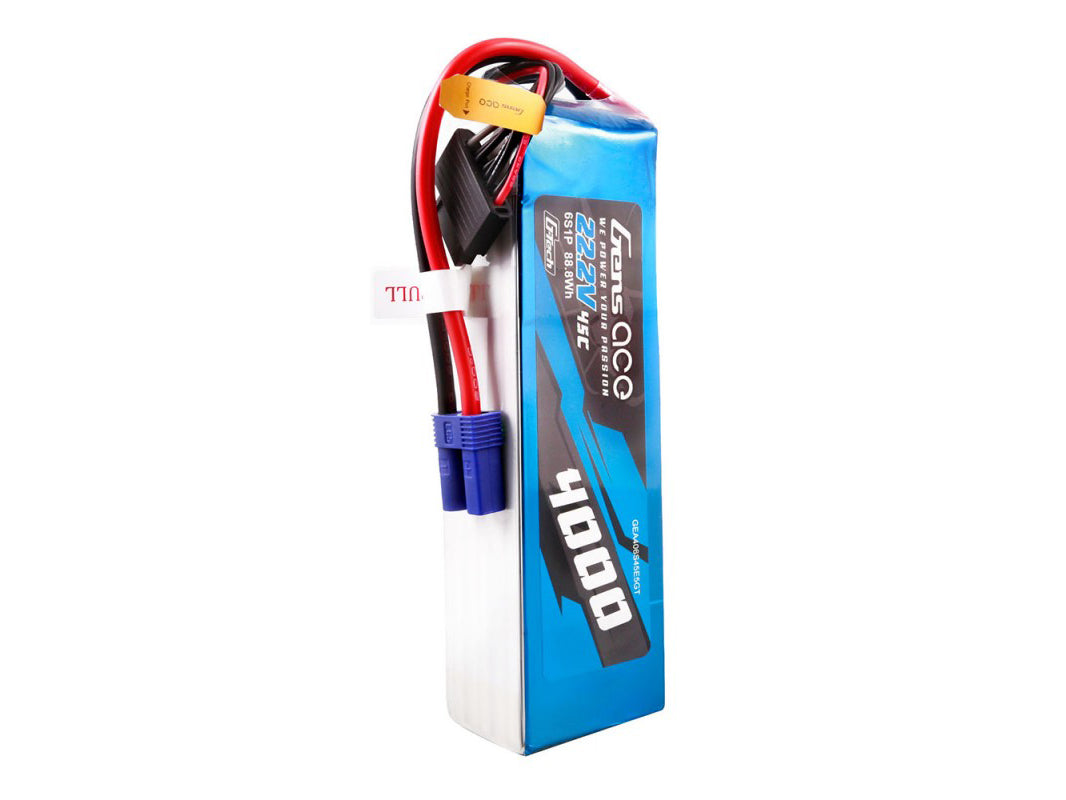 Li-Po G-Tech 6S 22.2V 4000mAh 45C with EC5