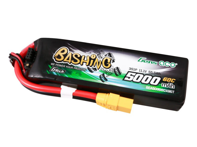 Li-Po Car G-Tech 3S 11.1V 5000mAh 60C Bashing with XT90