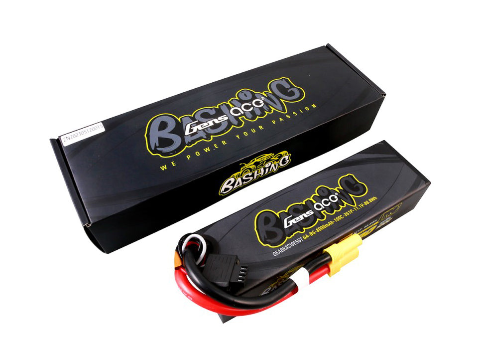 Li-Po Car G-Tech 3S 11.1V 8000mAh 100C Bashing with EC5
