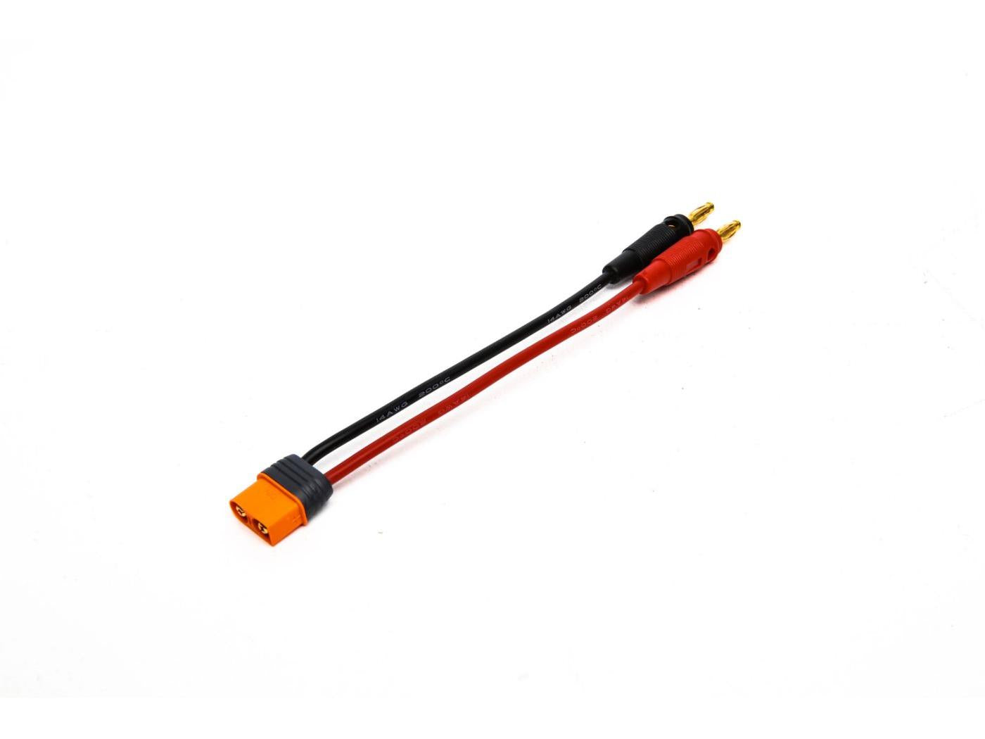 IC3 Device Charge Lead 6"; 13 AWG / 4mm Bullets