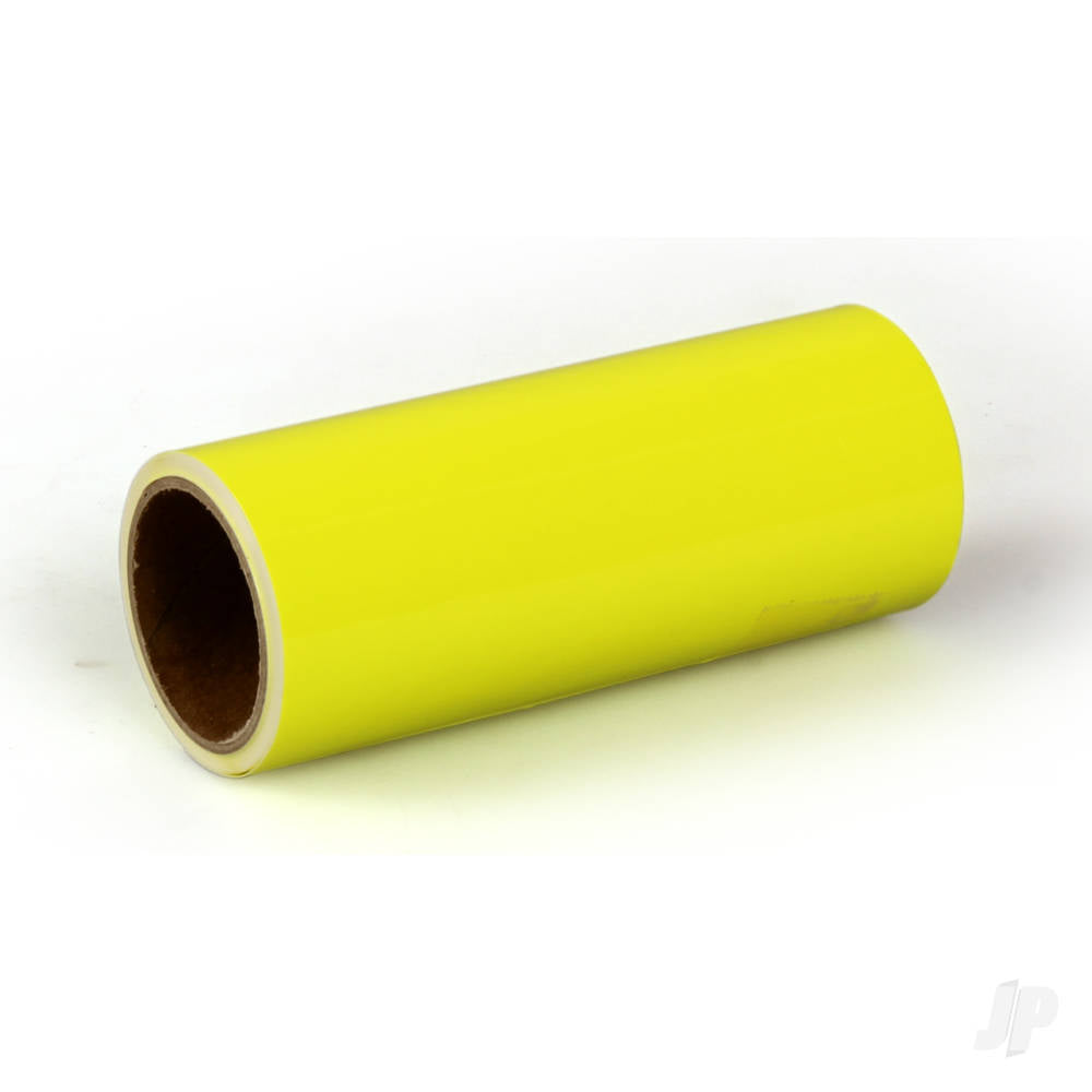 Oracover 2m ORATRIM Fluorescent Yellow (9.5cm width) ORA27-031-002 - RC Aircraft Spares