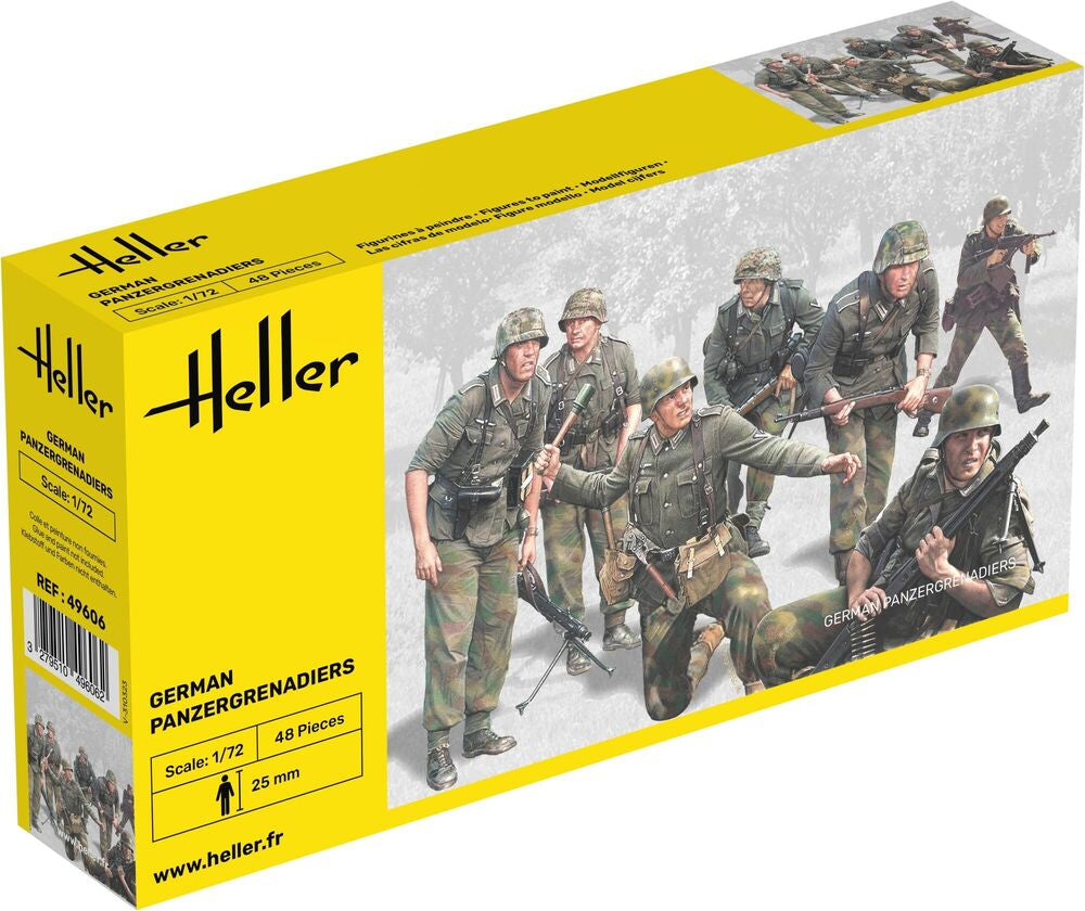 Heller 1:72 - Panzergrenadiers Allemands (German Panzergrena