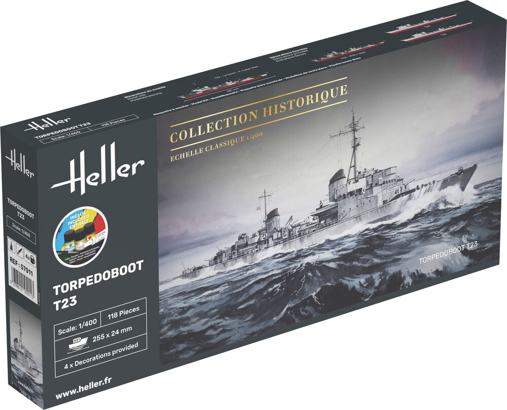 Heller 1:400 Gift Set - Torpedoboot T23