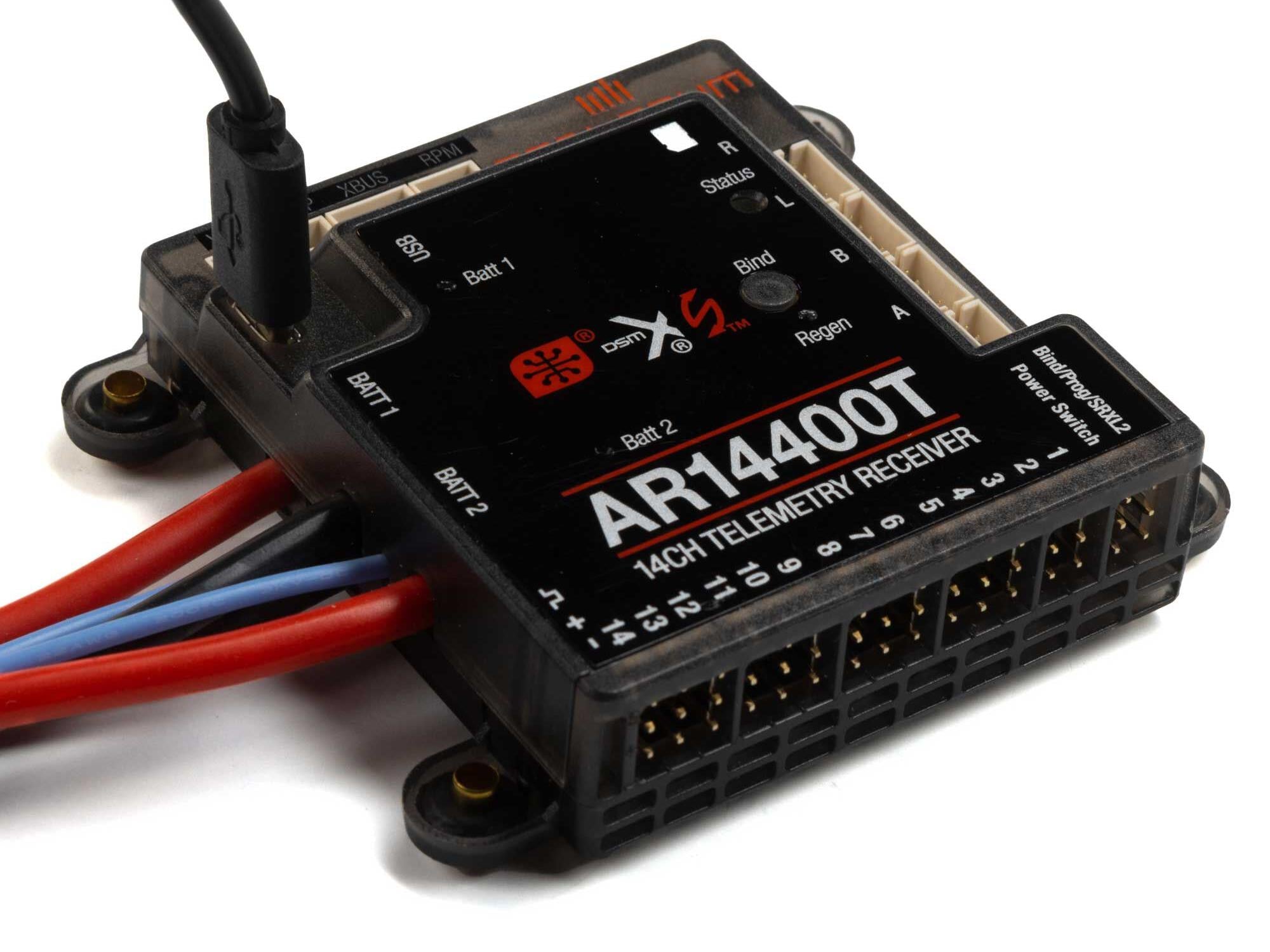 AR14400T 14 Channel PowerSafe Telemetry Receiver
