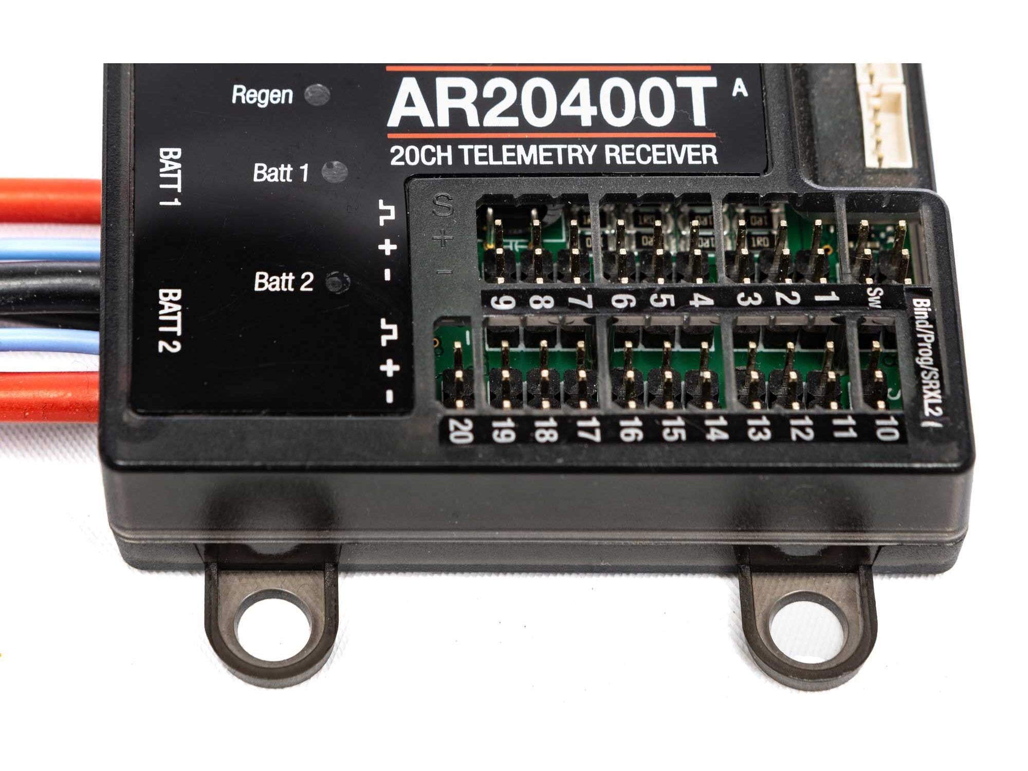 AR20400T 20 Channel PowerSafe Telemetry Receiver