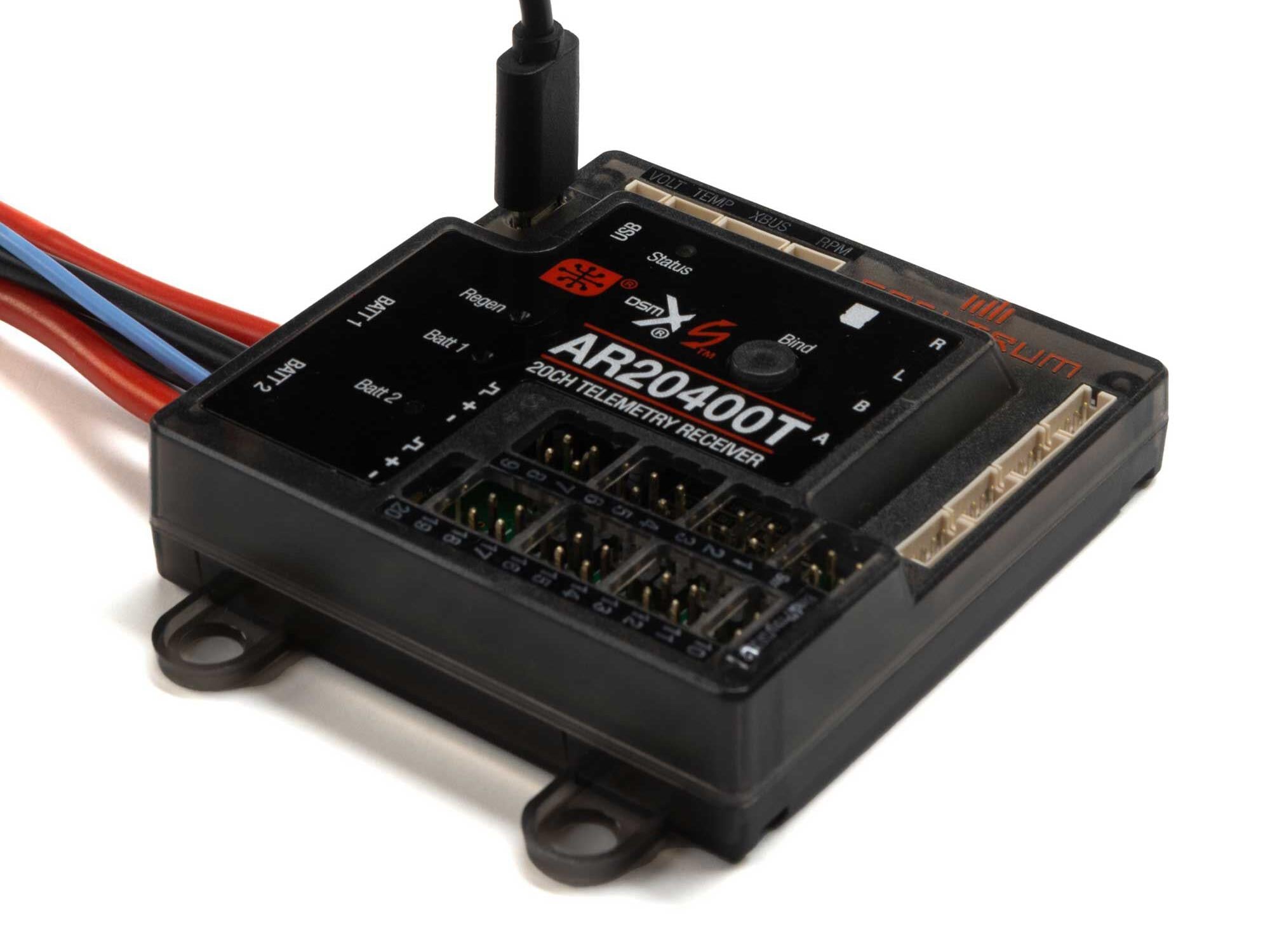 AR20400T 20 Channel PowerSafe Telemetry Receiver