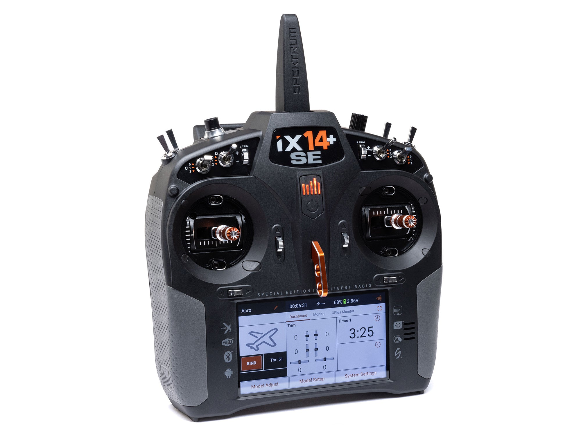 Spektrum iX14+ SE 20-Channel DSMX Transmitter OnlyP-SPMR14020EU