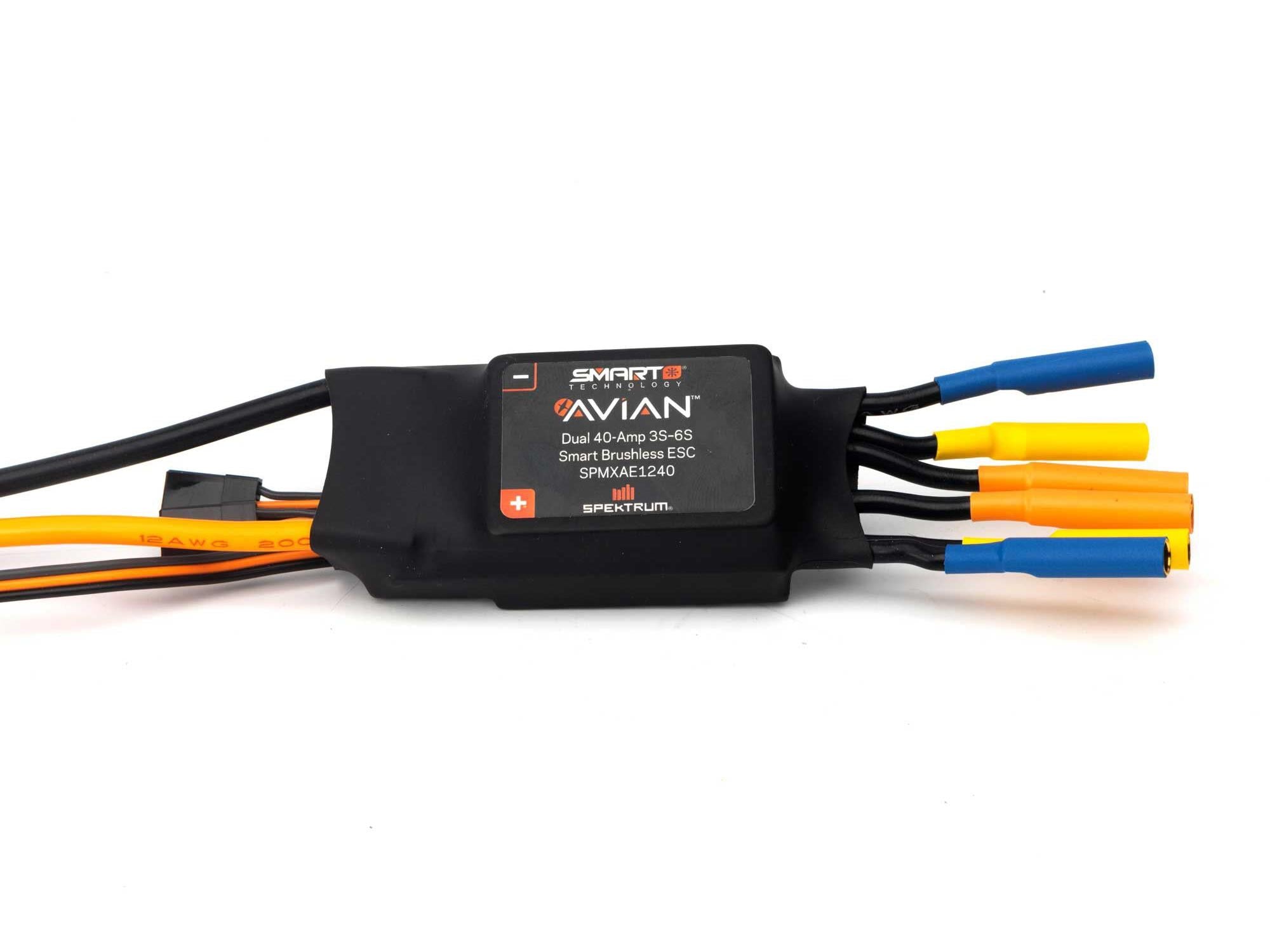 Avian Dual 40 Amp Brushless Smart ESC, 3S - 6S