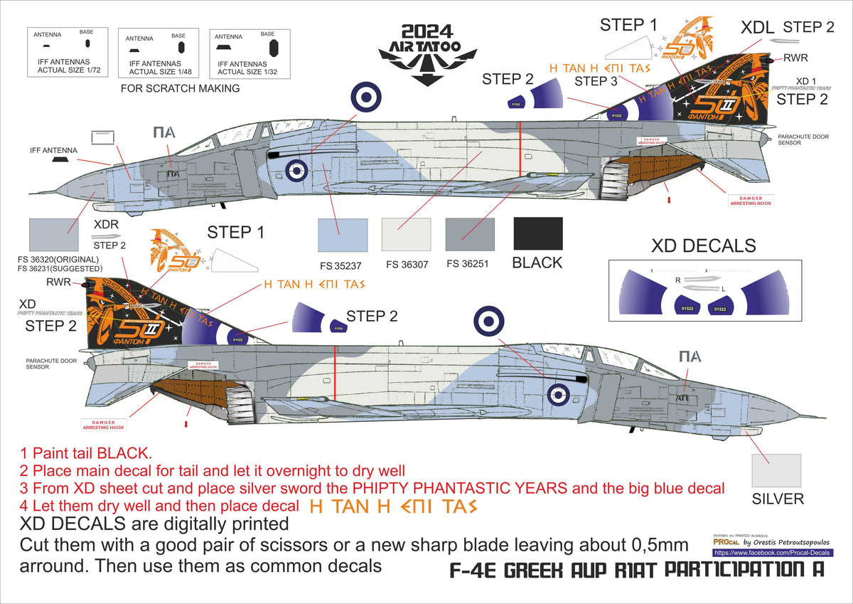 McDonnell F-4E Phantom AUP 338SQ PARTICIPATION AT RIAT 2024