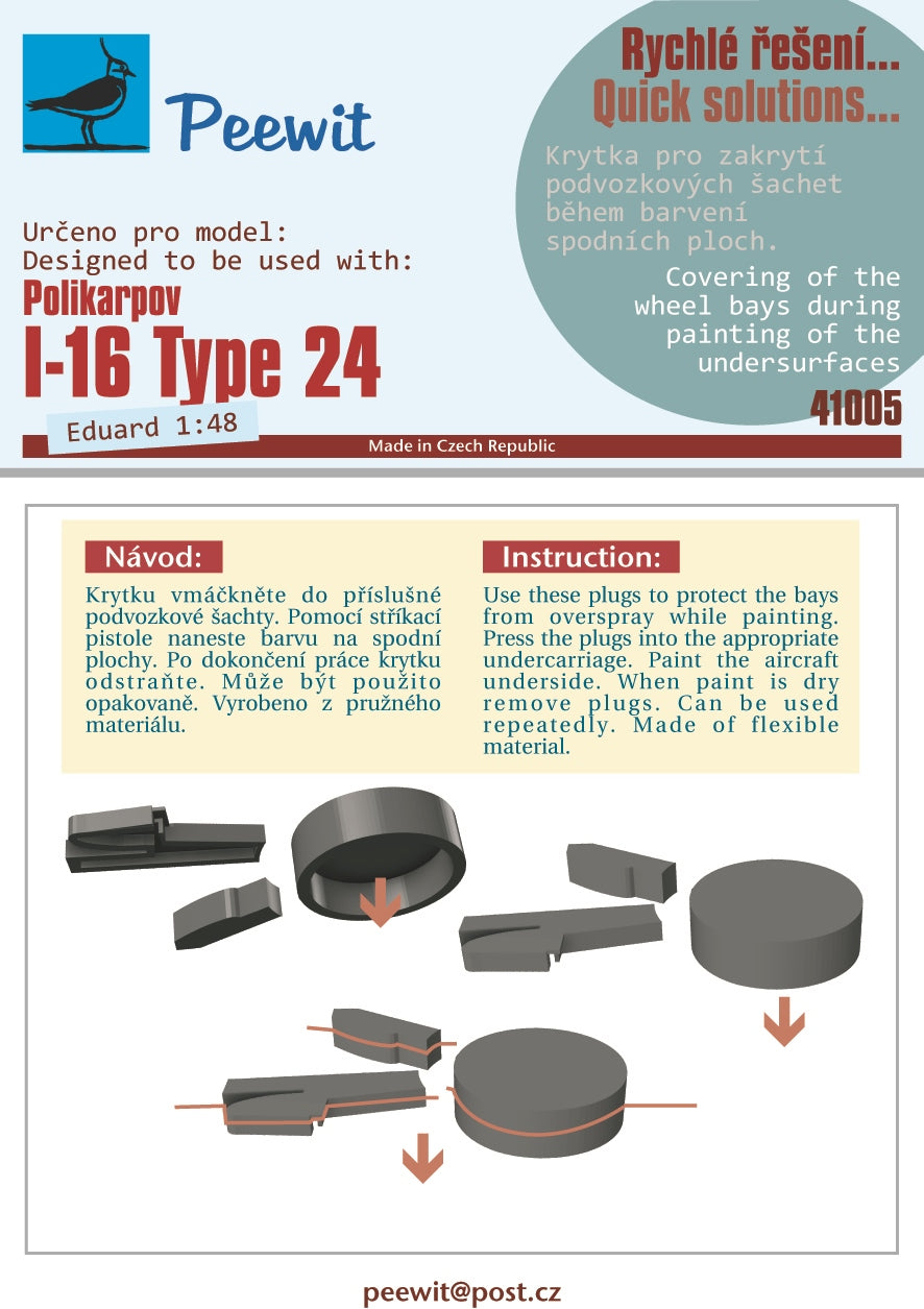 Polikarpov I-16 Type 24 (designed to be used with Eduard kits)