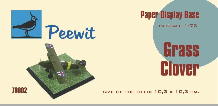 Grass - Clover size of the field 10,3 x 10,3 cm https://www.youtube.com/watch?v=O-v2gboyqkY