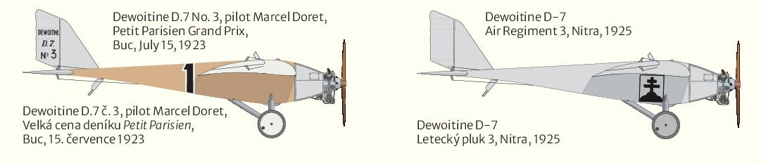 Dewoitine D-7 3D-Printed