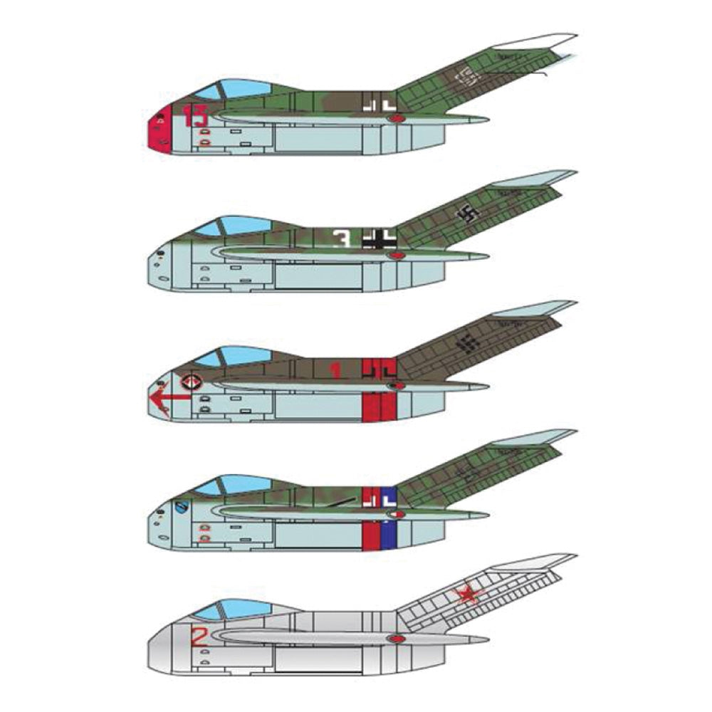 Academy German Air Force Focke-Wulf Ta 183 Huckebein Fighter Aircraft PKAY12327