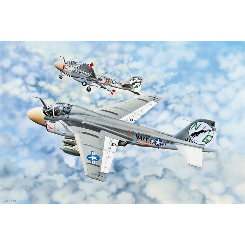 Trumpeter US Navy A-6A Intruder Attack Aircraft PKTM02249