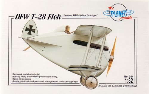 DFW T.28 Floh 'German WWI Fighter Prototype'