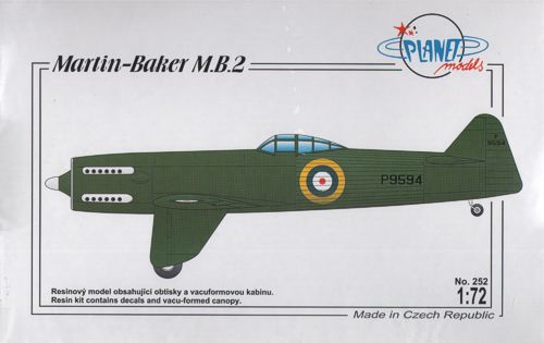 Martin-Baker MB.2 British Fighter Prototype, early WWII