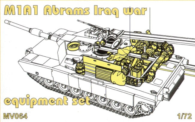 equipment for M1A1 Abrams Iraq war