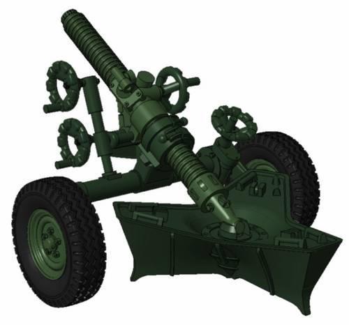 MO-120-RT-61,'120mm rifled towed mortar,Model