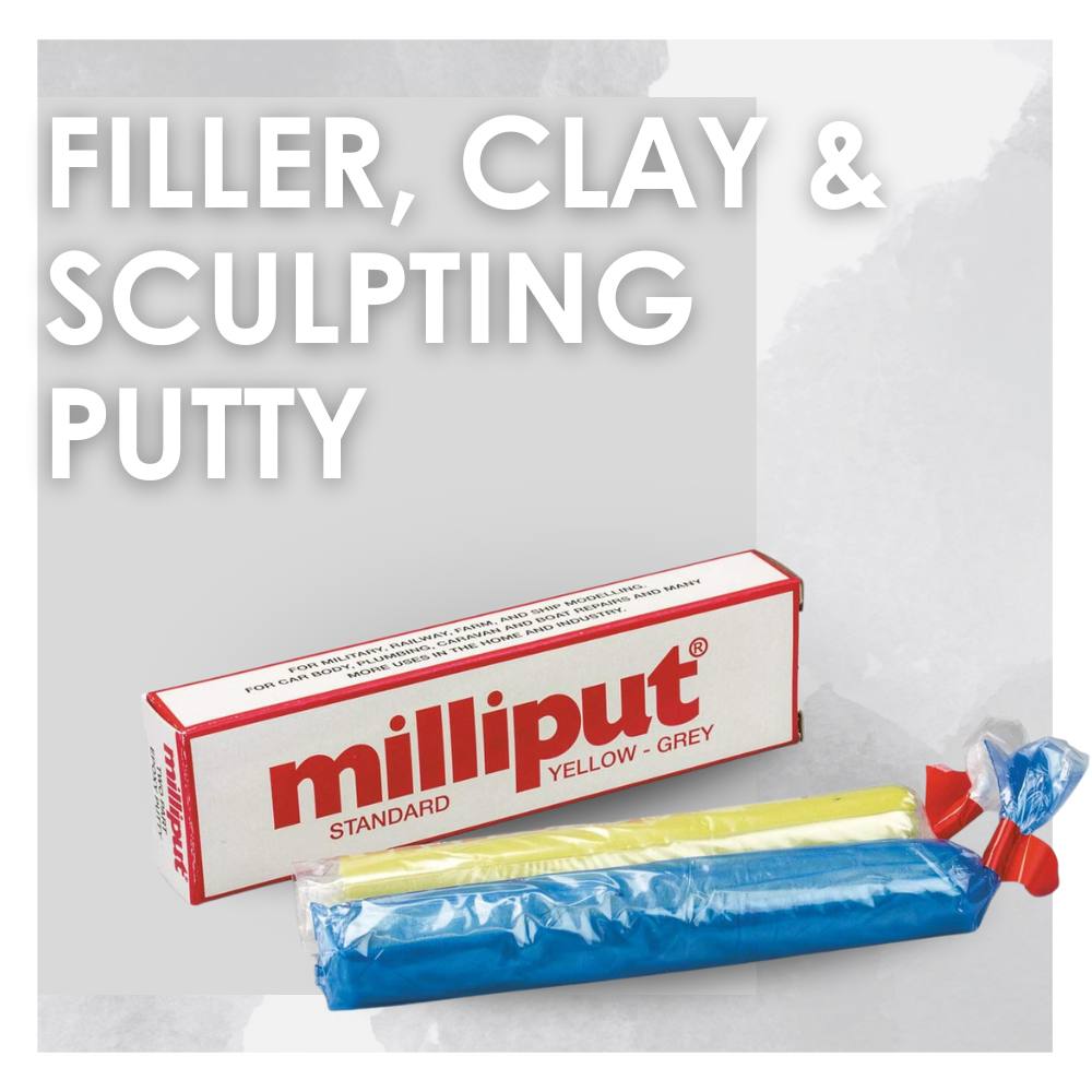 filler, clay and sculpting putty