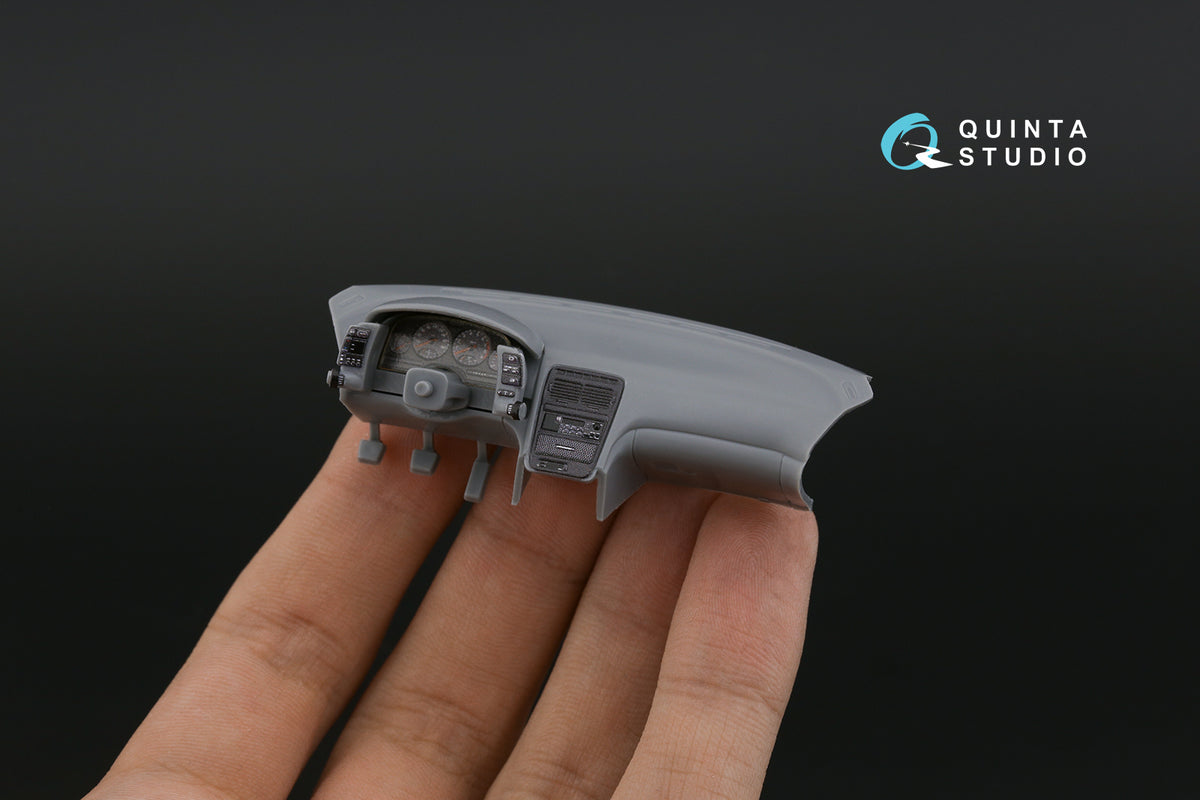 Nissan Fairlady 300ZX Z32 3D-Printed coloured Interior on decal paper (designed to be used with Tamiya kits)
