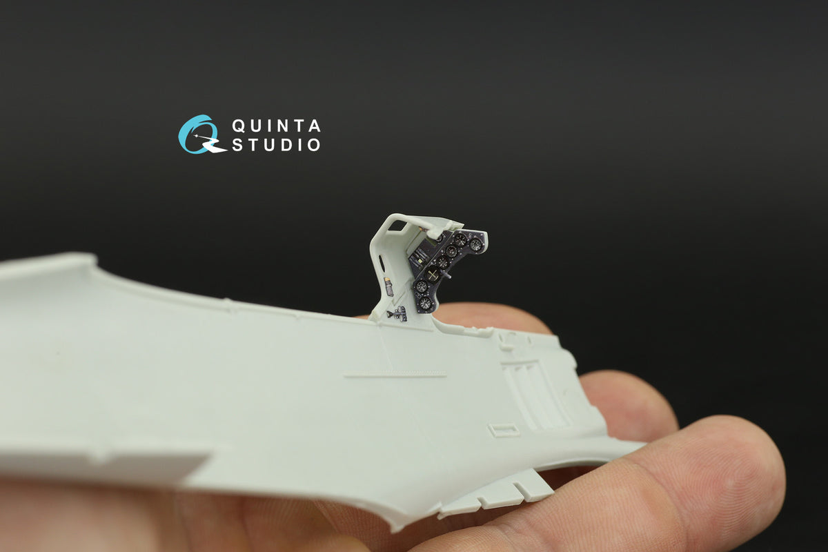 Focke-Wulf Fw-190A-8/A-9 3D-Printed coloured Interior on decal paper (designed to be used with Revell kits)