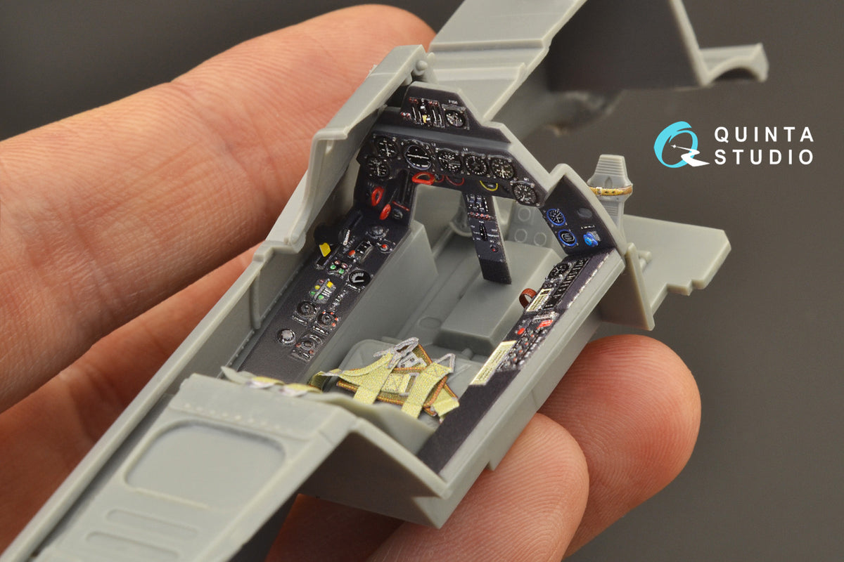 Focke-Wulf Fw-190A-8 3D-Printed coloured Interior on decal paper (designed to be used with Hasegawa kits)